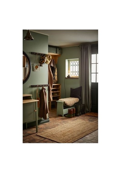 Ikea Lohals Jüt Halı, Natürel, 80x150 Cm, Dikdörtgen
