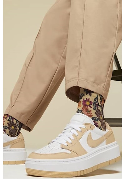 Nike Air Jordan 1 Elevate Leather Unisex Sneaker Hakiki Deri Günlük Spor Ayakkabı Beyaz Sütlü Kahve Beyaz Nike Air Jordan 1 Elevate Leather Unisex Sneaker Hakiki Deri Günlük Spor Ayakkabı Beyaz Sütlü Kahve Beyaz