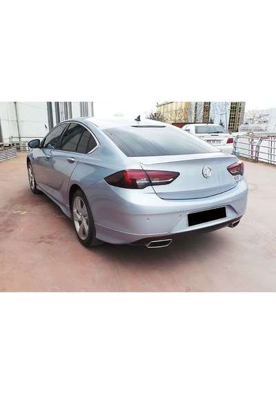 Opel Insignia Arka Tampon Flap Seti Opc Line 2017 + Piona Black , Abs Plastik