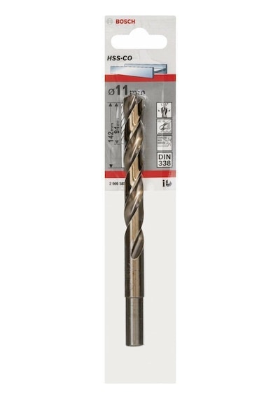 Bosch HSS-Co 11.0x142 mm DIN 338 Metal Delme Ucu - 2608585867