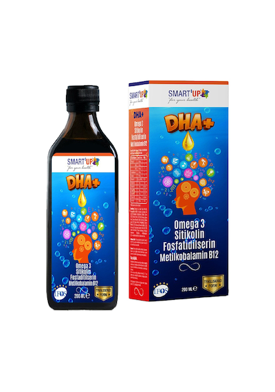 Smart Up Dha + Omega Şurup 200 ML