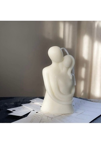 Bernami Vazo Pinterest Sarılan Çift Mum 2 Adet Diğer