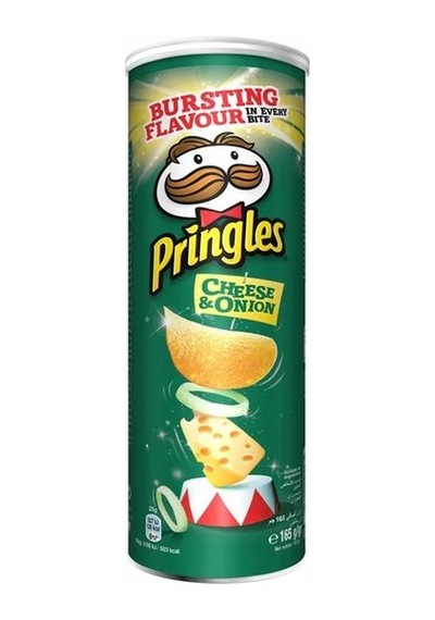 Pringles Cheese & Onion Cips 165 G