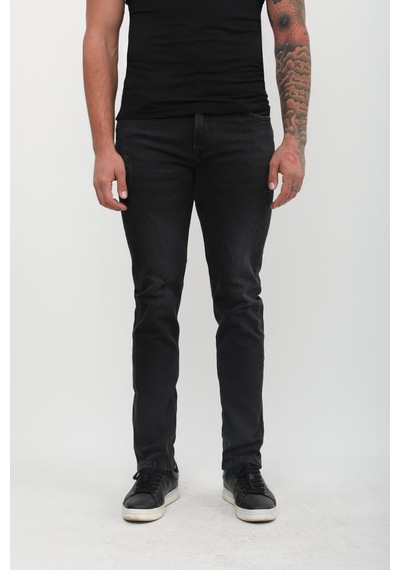 Banny Jeans Erkek Yırtık Detaylı Jean Pantolon Siyah 28