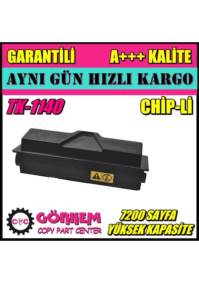 Kyocera Fs-1135 Mfp Dp Uyumlu Toner / Tk-1140