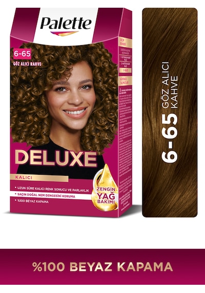 Palette Deluxe Kit Saç Boyası 6 - 65 Göz Alıcı Kahve