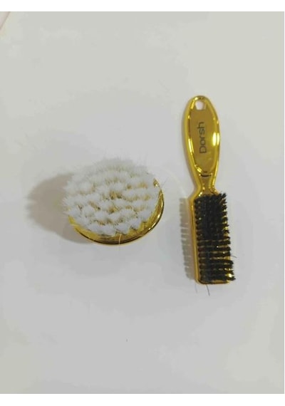 Smp Fade Fırça 2 Li Set Ense Fırçası Berber Golt Set
