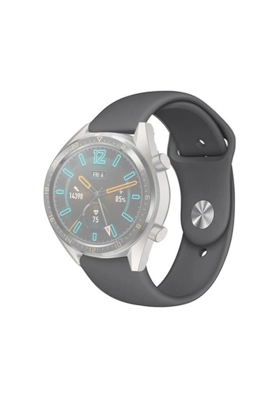 22mm Silikon Kayış Kordon Gear S3 Watch 4 -gt2 Gt2e 46mm Kayışkordon Watch Active 2 22mm- 5775 Renk: Beyaz