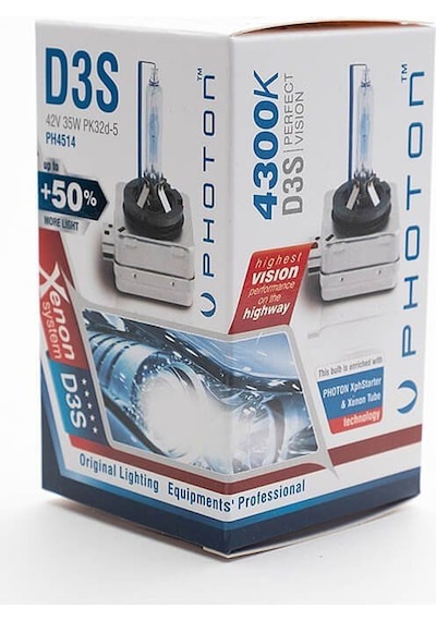 D3S 4300K +%50 Fazla Işık OEM Ampul