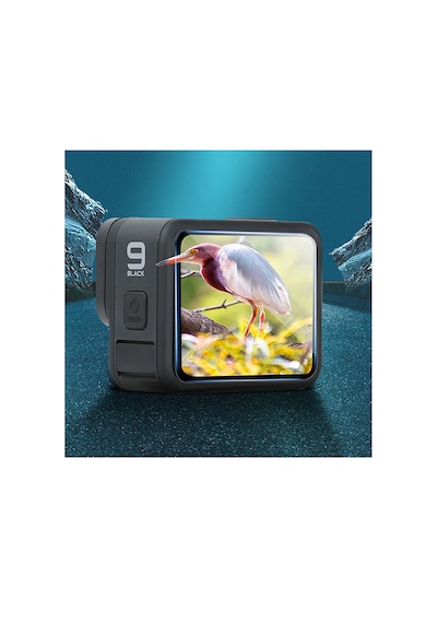 Gopro Hero 9-10-11-12 Black Aksesuar Seti-Su Geçirmez Kılıf-Temperli Cam-Çanta-Silikon Kılıf