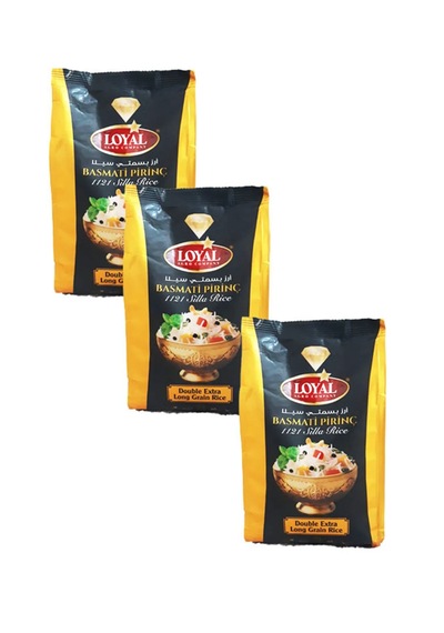 Loyal Rice 1121 Basmati Pirinç 3 x 900 G