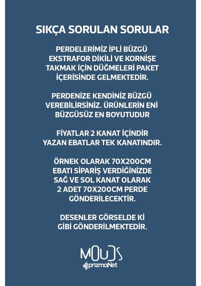 Nowon 1 Desenli Süet Oturma Odası Salon Fon Perde Baskılı Ekstrafor Büzgü 2 Kanat Prd-1028 Çok Renkli