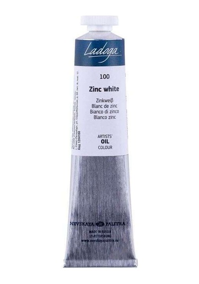 Ladoga Yağlı Boya 46 Ml Zinc White 100 Zinc White