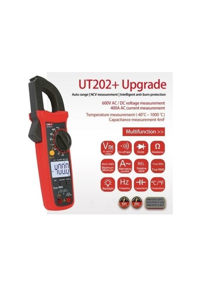 Unit Ut202+ 400a True Rms Dijital Pensampermetre