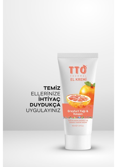 Tto Thermal El Kremi – Greyfurt Yağı & Kolajen (50 Ml)