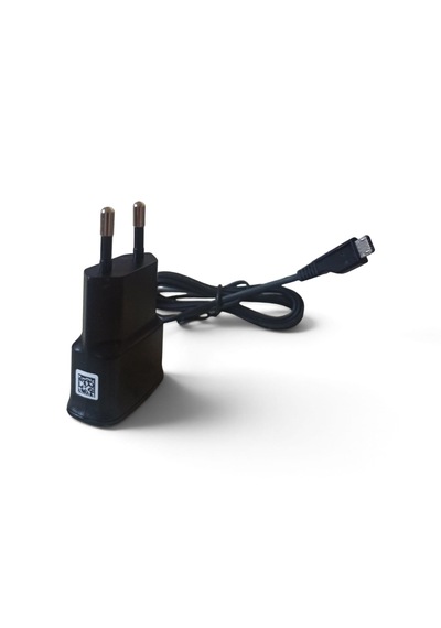 Samsung Uyumlu 1 Metre Kablolu Micro B Uçlu Şarj Aleti -siyah Renk 1 Metre Kablo + Başlık