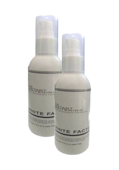 White Factor For Instant Whitening Cilt Beyazlatıcı Renk Açıcı Bakım Kremi 120 Ml Krem X 2 Ad