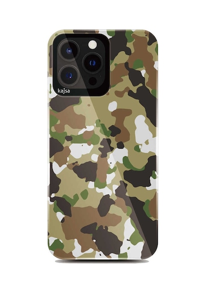 Teleplus Apple Uyumlu iPhone 13 Pro Max Kılıf Kajsa Kamuflaj Kapak