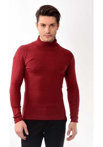 Belifanti Collection Erkek Balıkçı Yaka Boğazlı Slim Fit Kazak 8 Renk