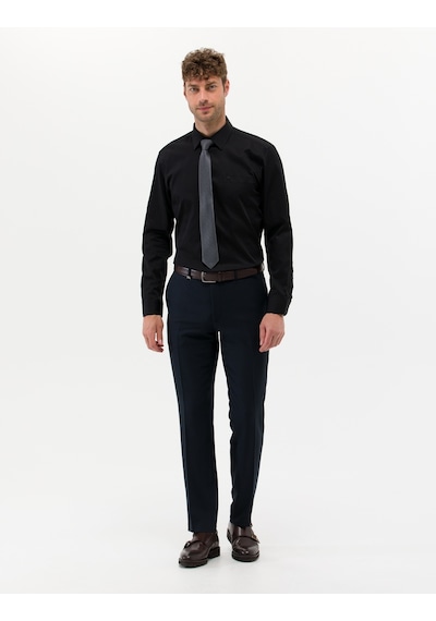 Pierre Cardin Erkek Siyah Basic Gömlek 50268202-vr046 Siyah