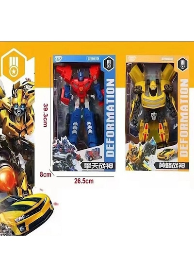 Büyük Boy Optimus Prime/bumblebee Arabaya Dönüşen Robot Oyuncak Optimus Prime