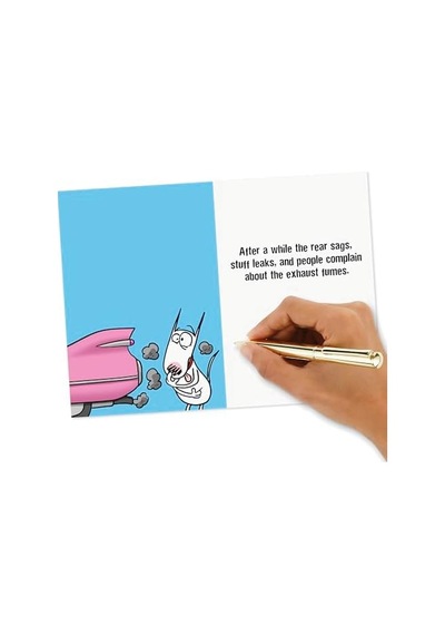 Maxine Komik Doğum Günü Kartı Çeşitleri Zarflı 5 Kart