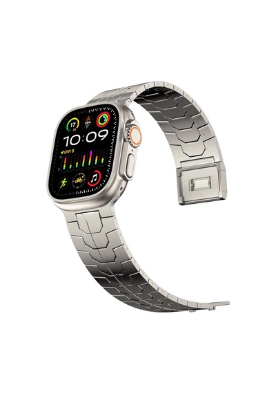 Minesk Watch İle Uyumlu Titanyum Serisi Manyetik Tokalı Hafif Ve Rahat Çelik Kordon Kayış 42- Sku: Smg8690010094650