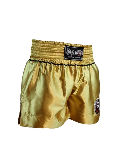 Dragondo Mt3033 Muaythai Şortu Gold Kick Boks Şortu Altın