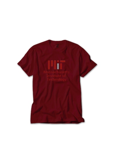 Massachusetts Institute Of Technology Logo Kırmızı Tişört