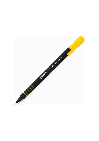 Caretta Keçe Uç Kalem Soft Liner 55-13 Sarı