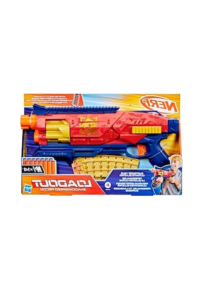 Nerf Tabanca Ve 14 N1 Dart Seti, Eğlenceli Hedef Vurma Oyunları İçin