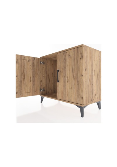 Hyperion Şifonyer 2 Kapaklı 88x44x80 Çam-çam Çam