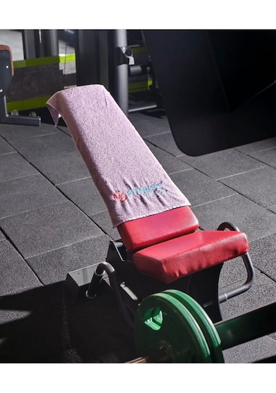 Spor Fitness Havlusu 40x100 Cm Pamuklu Lila