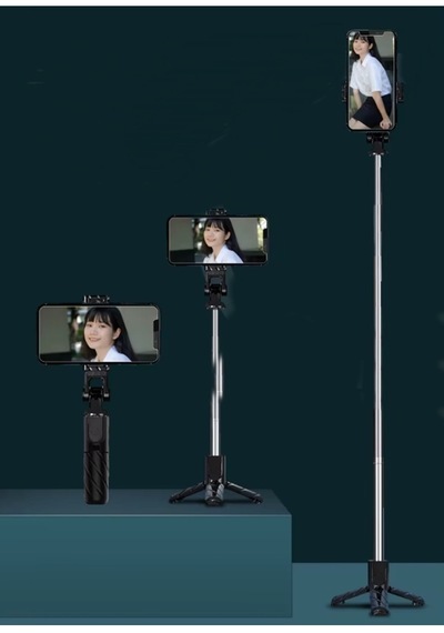 K03 Tripod Bluetooth Kumandalı Selfie Çubuğu