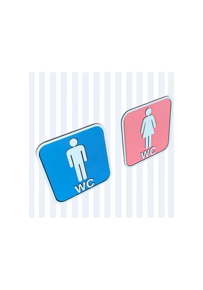 Ahşap Bay Lavabo Wc Lokanta, Restoran, Otel, Salon Lavabo Wc Tabelası