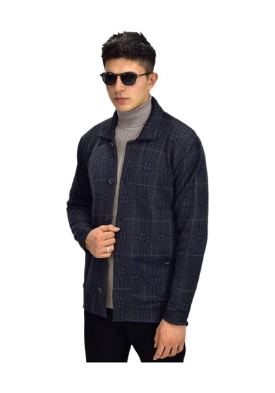 Erkek Spor Düğmeli Hırka R6430 Bgl-st03174 001