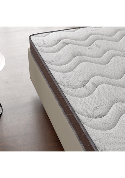 Mobpazar Açelya Full Ortopedik Bamboo Yatak,Nefes Alan Örme Kumaşlı,90 x 200 cm