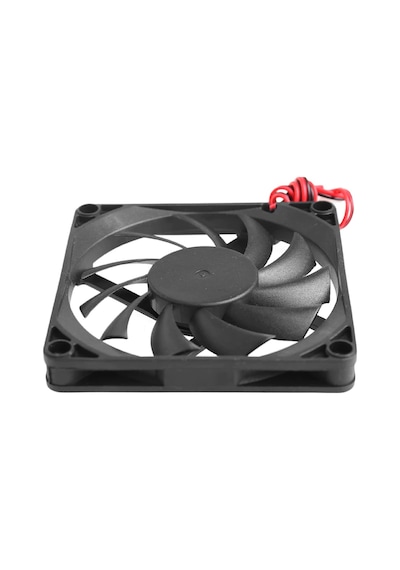 DC 12V FAN 80x80mm 8010 8x8cm Sessiz 2 Pin Fırçasız Soğutma Fanı Kuluçka Ekran Kartı Cooler 3D Printer PC Cpu Soğutucu Makerbot