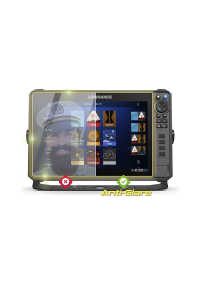 Lowrance Hds Pro 12 Fishfinder - Ipg Anti-glare Yansıma Önleyici Mat Ekran Koruyucu