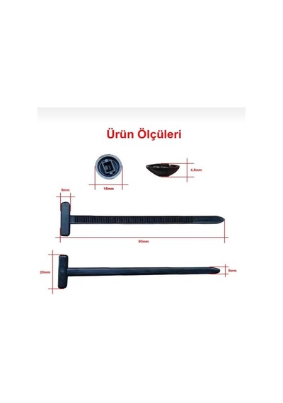 20 Adet Sihirli Klips Tamir Klipsi Yeni Nesil Cırt Kelepçe