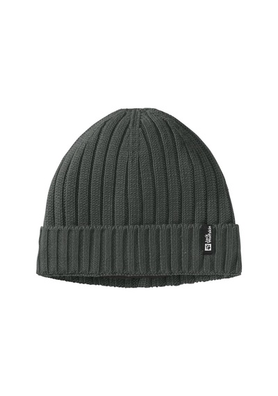 Jack Wolfskın Jack Wolfskin Rib Knit Beanie Unisex Bere 4136 Yeşil