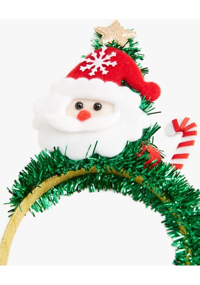 Koton Yılbaşı Temalı Taç Noel Baba Figürlü Yeşil 4wak70363aa 4WAK70363AA770 Yeşil