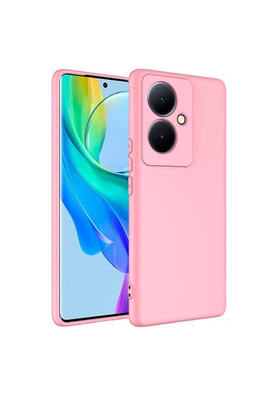 Vivo V29 Lite 5g Kılıf Yumuşak Silikon Kamera Korumalı Lansman Pazarplus Kırmızı