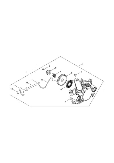Echo Rm520 Motorlu Tırpan Starter