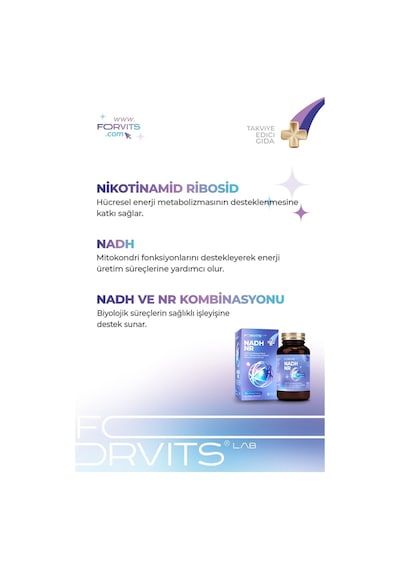 Forvits Lab Nadh Nr 30 Kapsul