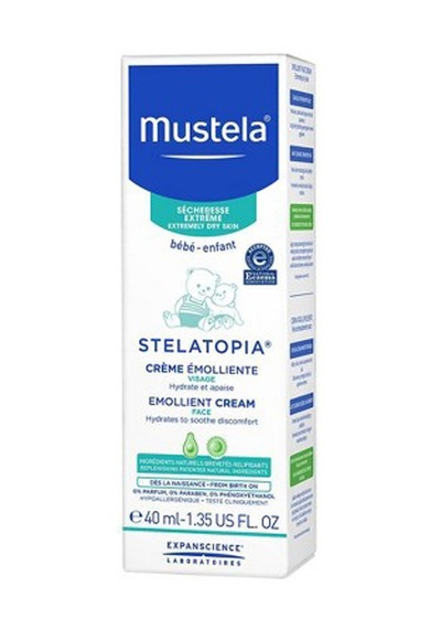 Mustela Stelatopia Emolyent Yüz Kremi 40 ML