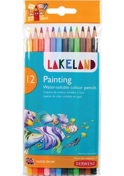 Derwent Lakeland Sulu Boya Kalemi 12 Renk 33254
