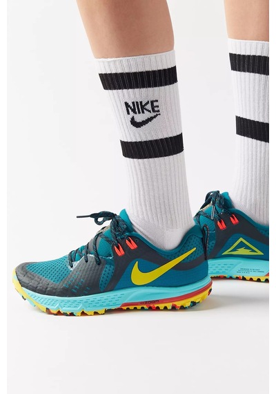 Nike Dri Fit Heritage Crew Sock Unisex Çorap 2 Li Beyaz Beyaz - Siyah