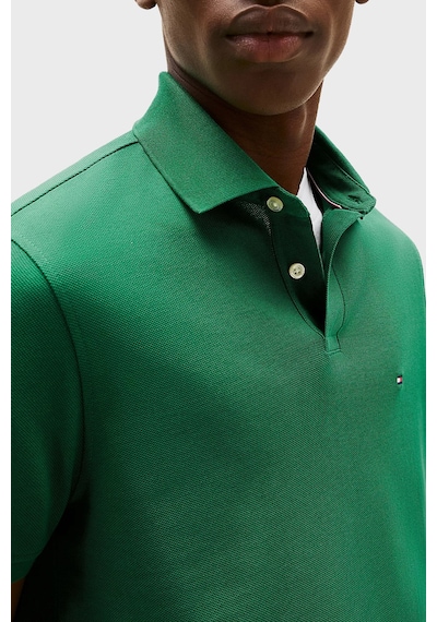 Tommy Hilfiger Erkek Polo Yaka T Shirt Mw0mw17770 L4f Yeşil Yeşil