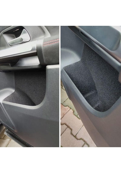 Mercedes Glb Uyumlu Konfor Seti Kapı Cepleri, Bardaklık, Torpido Ve Konsol İçin Kaymaz Kumaş Standart